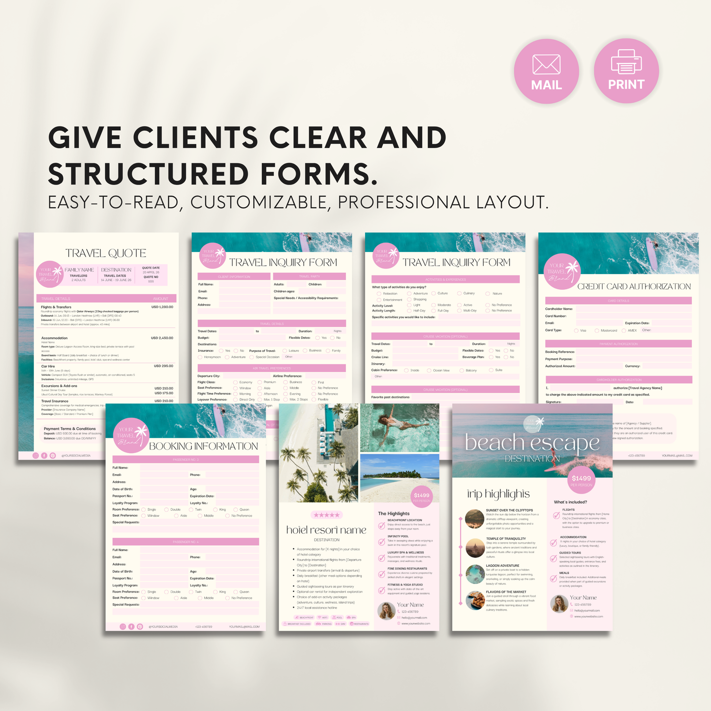 Travel Agent Business Bundle