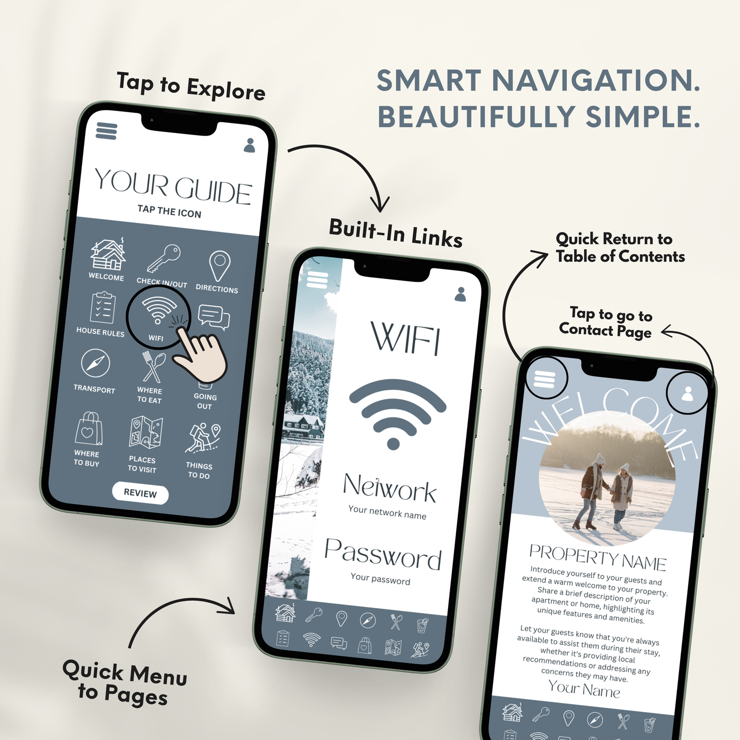 Airbnb Welcome Book Template - BUNDLE