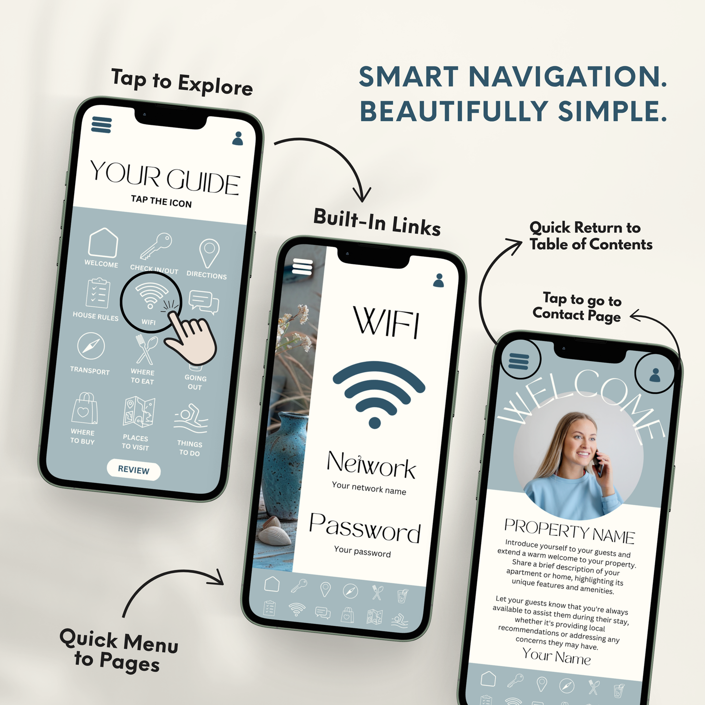 Airbnb Welcome Book Template - BUNDLE