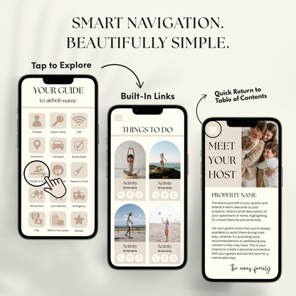 Airbnb Welcome Book Template - BUNDLE