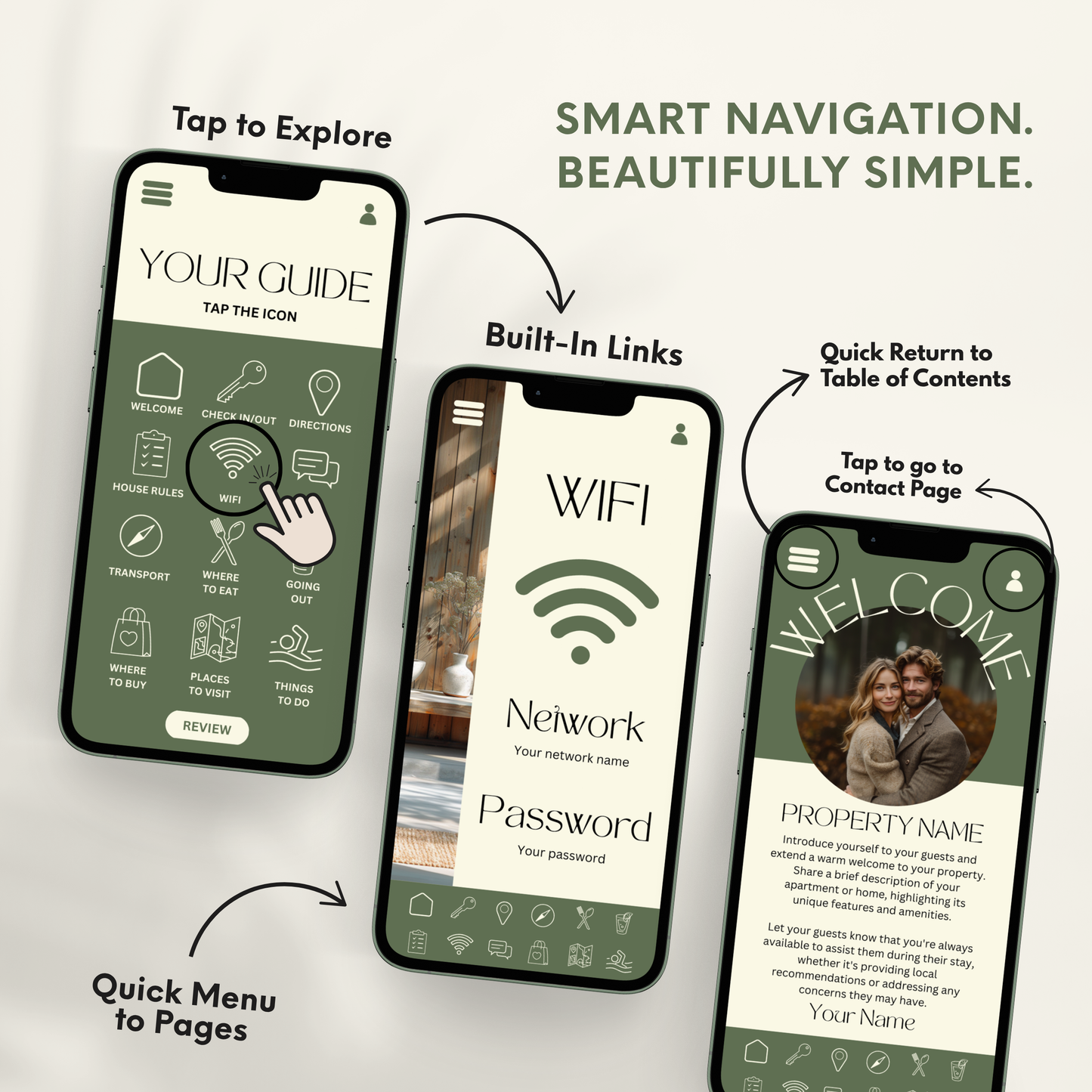 Airbnb Welcome Book Template - BUNDLE