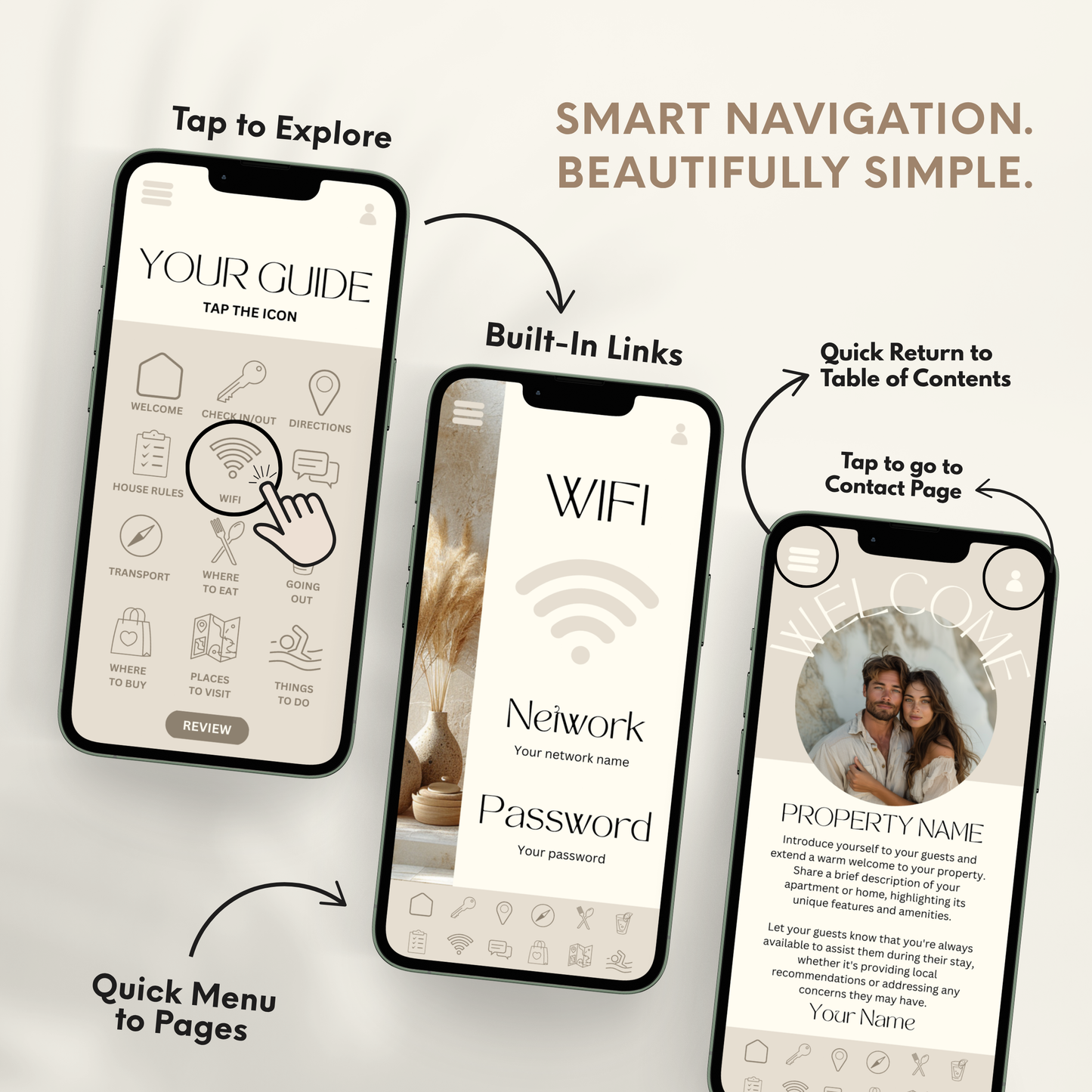 Airbnb Welcome Book Template - BUNDLE