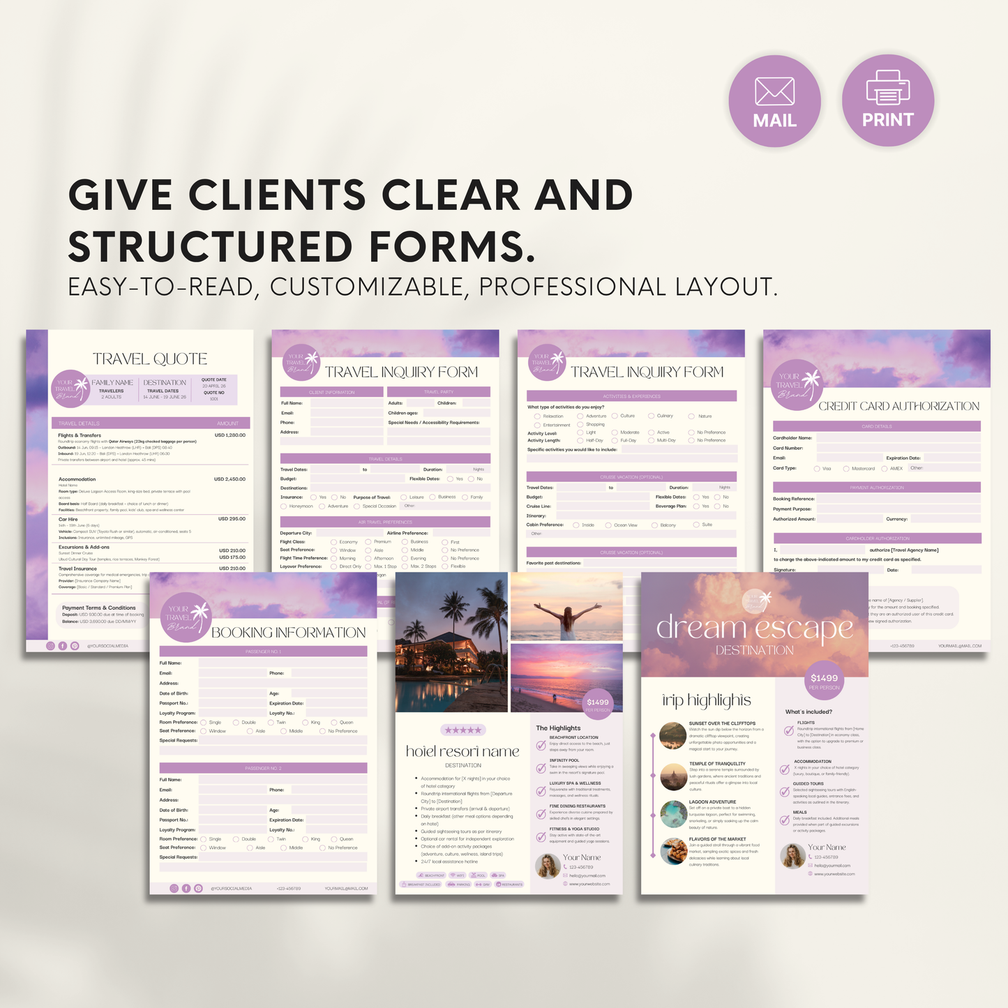 Travel Agent Business Bundle