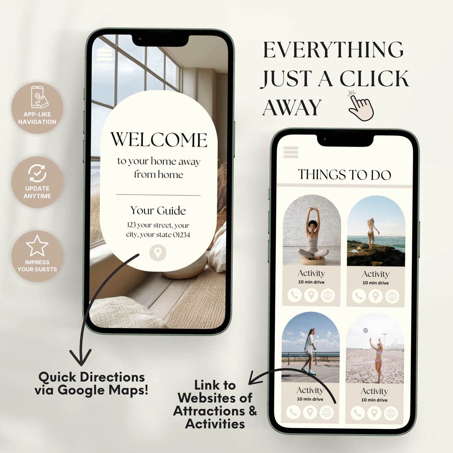 Airbnb Welcome Book Template - BUNDLE