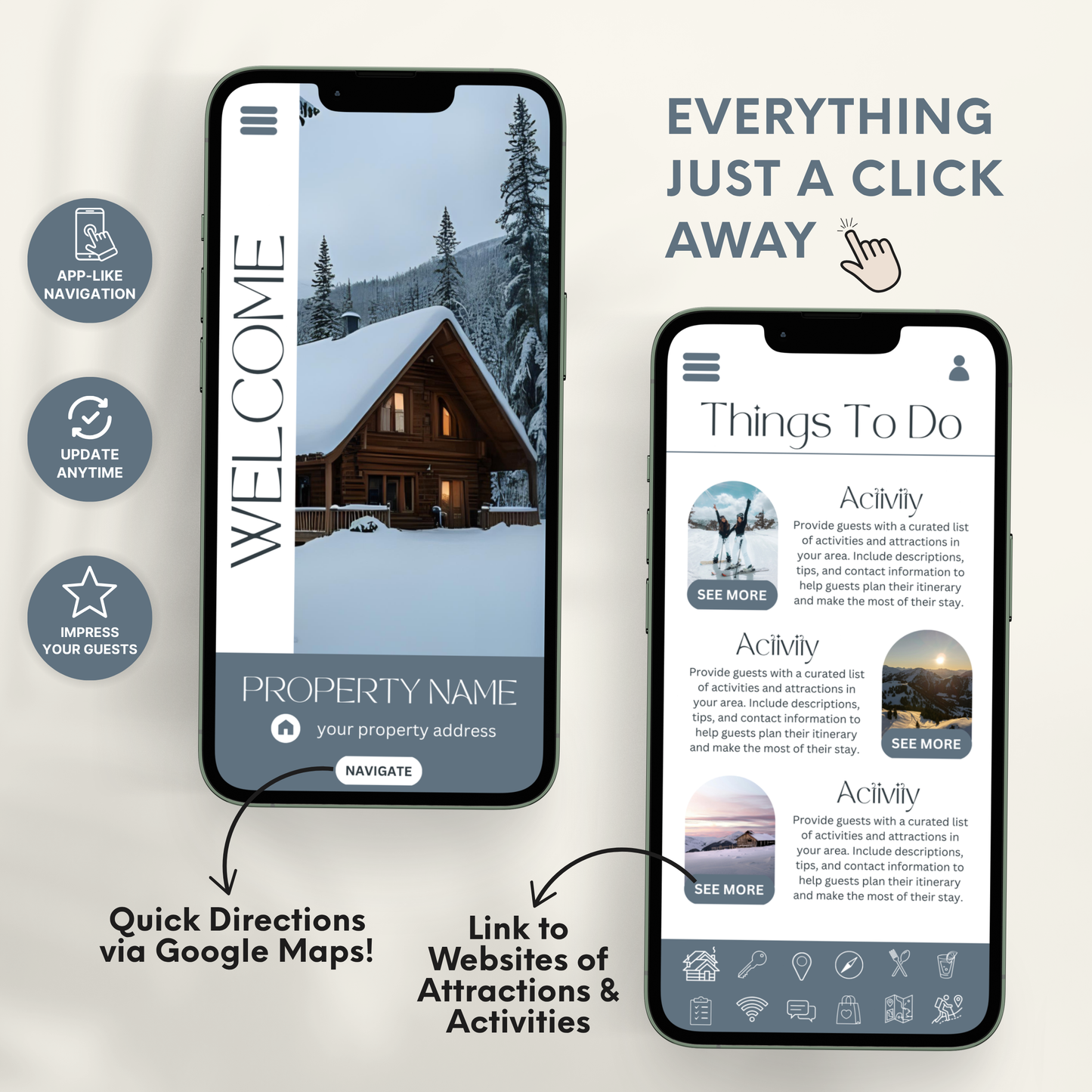 Airbnb Welcome Book Template - BUNDLE