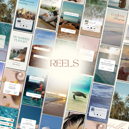 2000 Travel Instagram Bundle Template