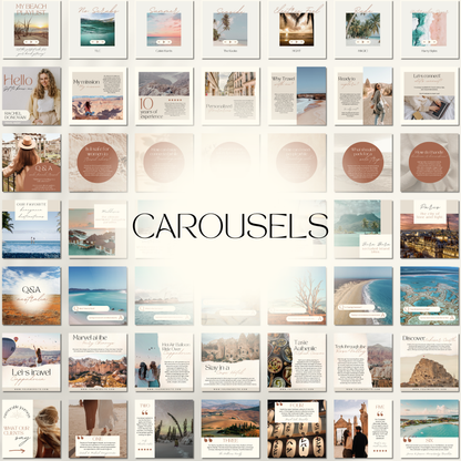 Ultimate 2500 Travel Instagram Bundle Template