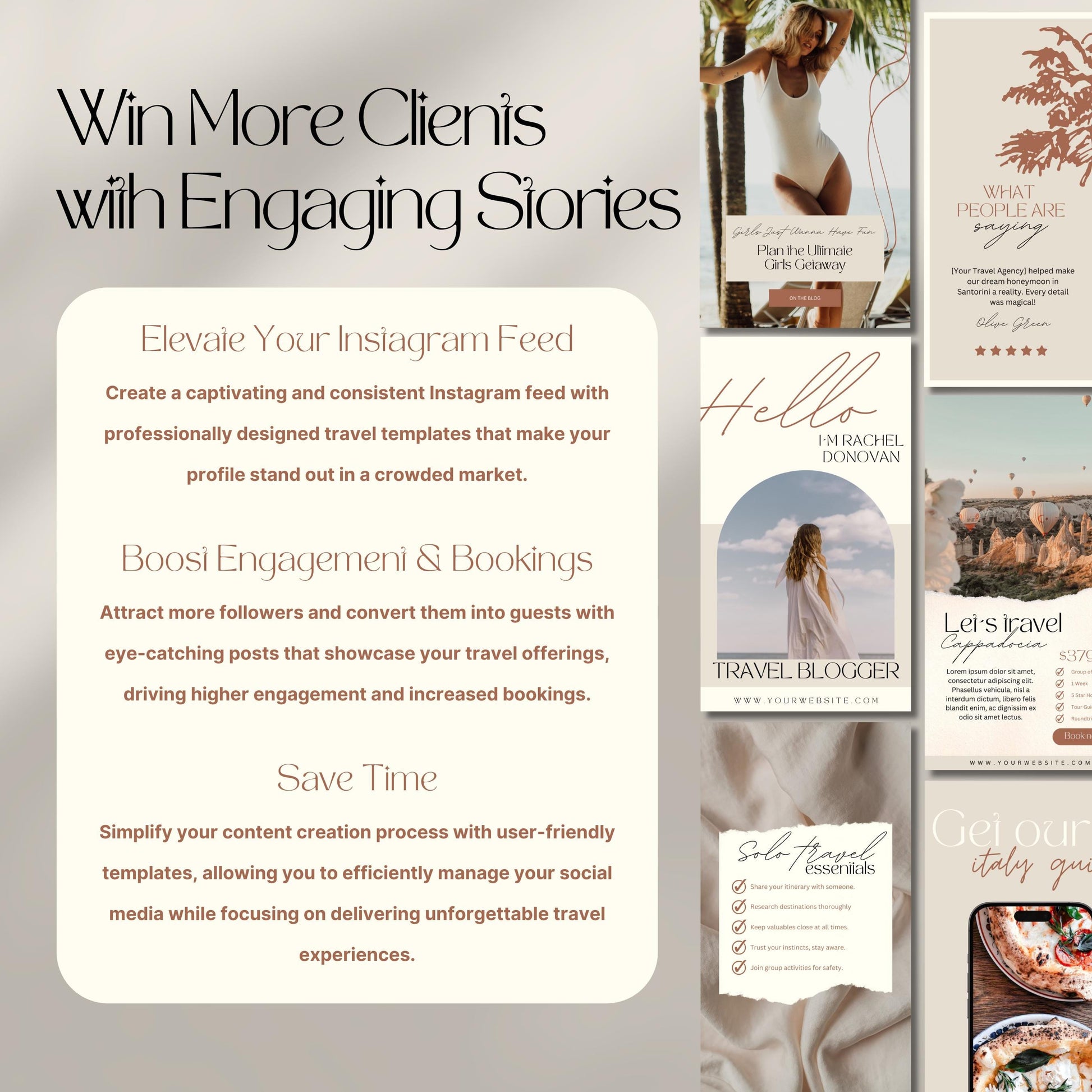 Win more Clients with Engaging Stories.