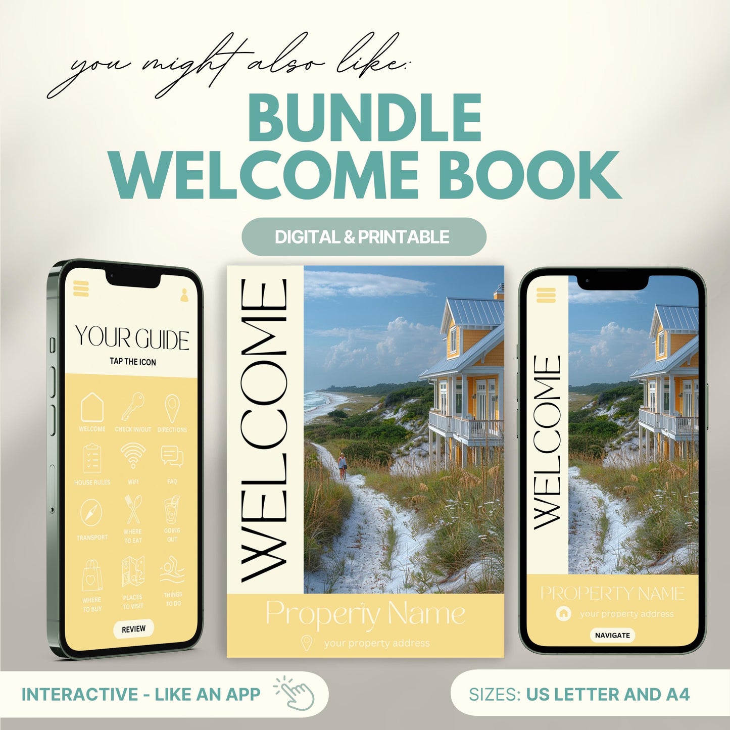 you might also like: bundle welcome book