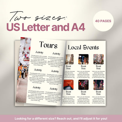 Travel itinerary template displayed in two formats: US Letter and A4 sizes, featuring organized trip details, minimalist design, and printable layout for easy planning.