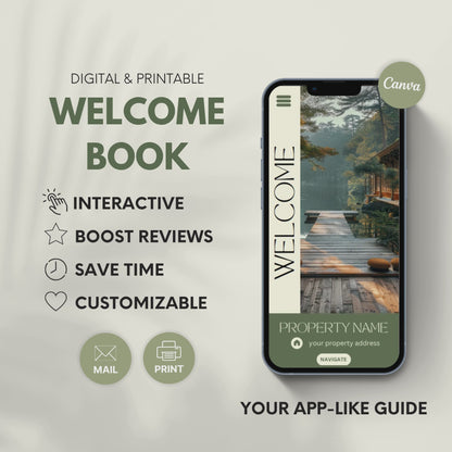Airbnb Welcome Book Template - BUNDLE