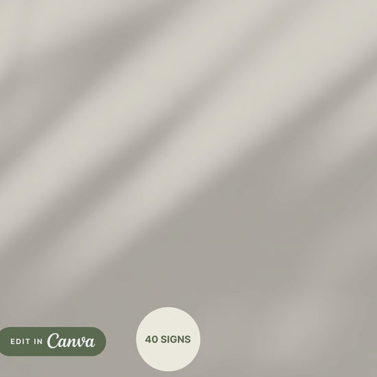 A minimalist welcome sign video designed for hosts or vacation rentals. The video emphasizes a modern and calming aesthetic, perfect for creating a warm first impression. Editable in Canva for full personalization.