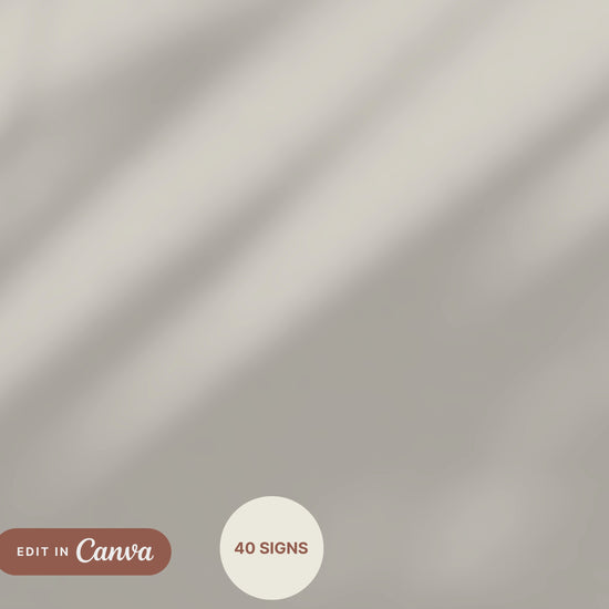 A minimalist welcome sign video designed for hosts or vacation rentals. The video emphasizes a modern and calming aesthetic, perfect for creating a warm first impression. Editable in Canva for full personalization.