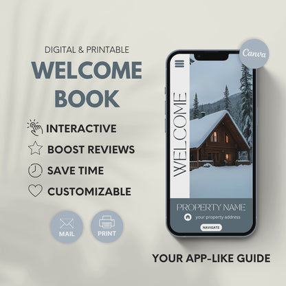 Airbnb Welcome Book Template - BUNDLE